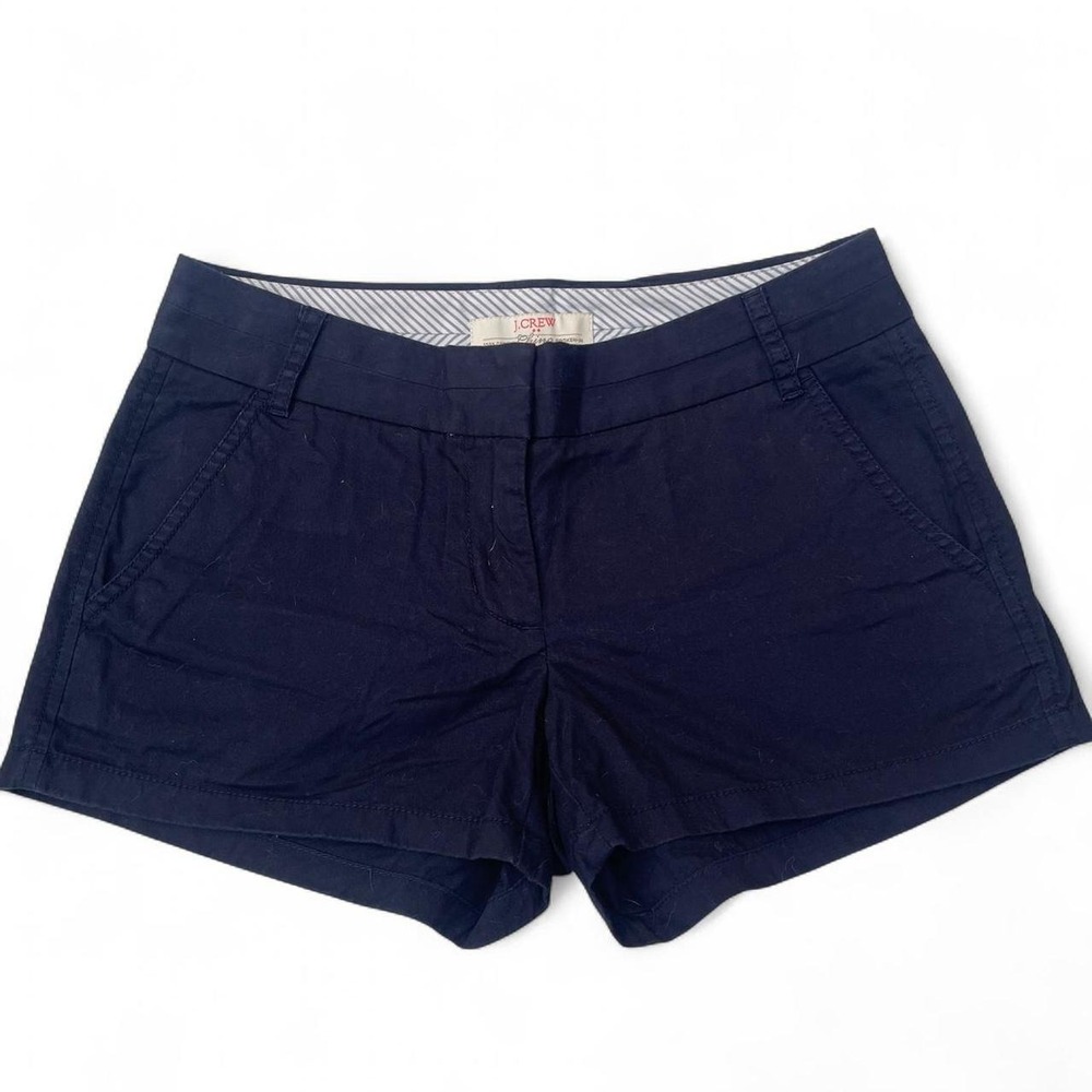 J.crew navy chino shorts